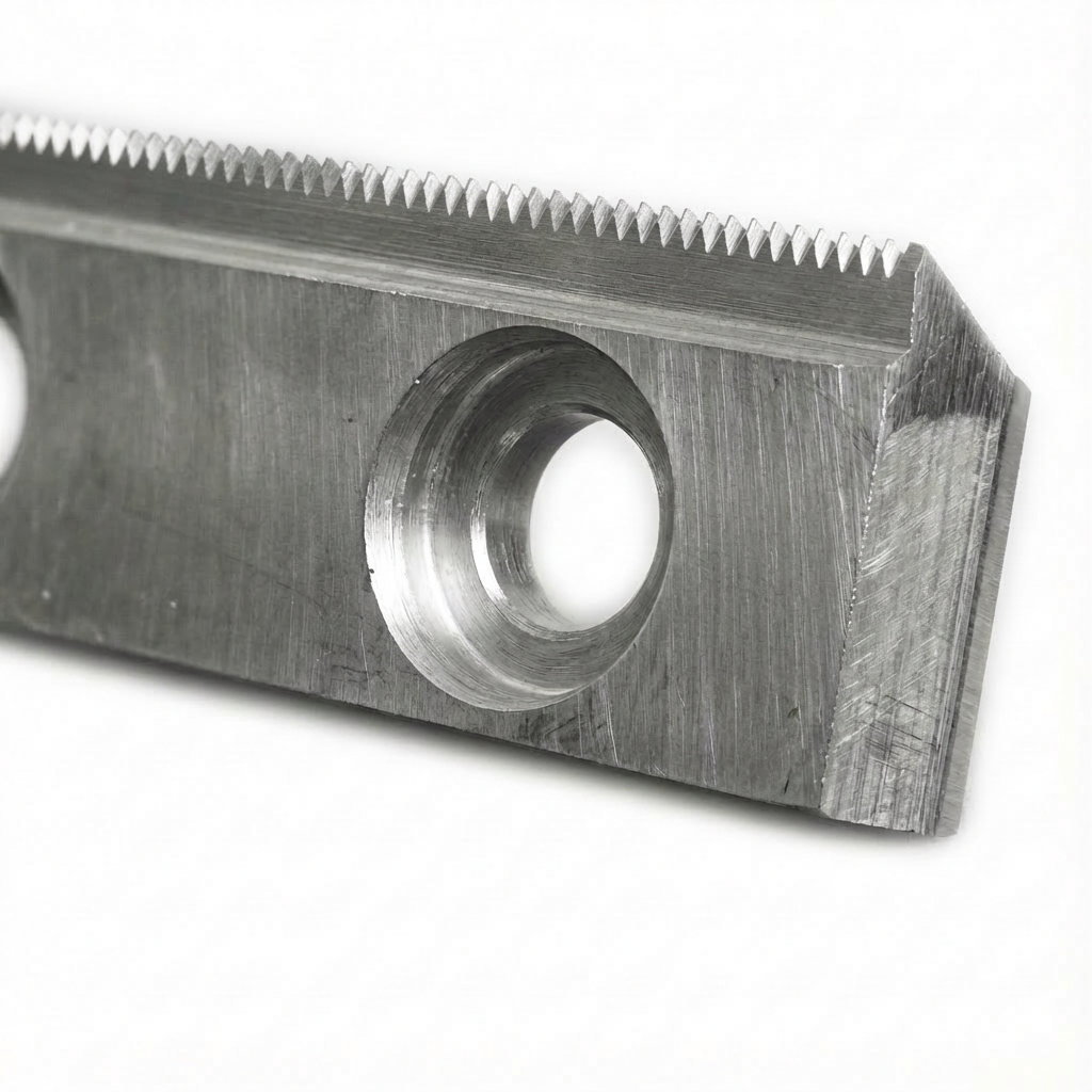 Lâmina do Facão Cut-Off - Detalhe Serrilhado
